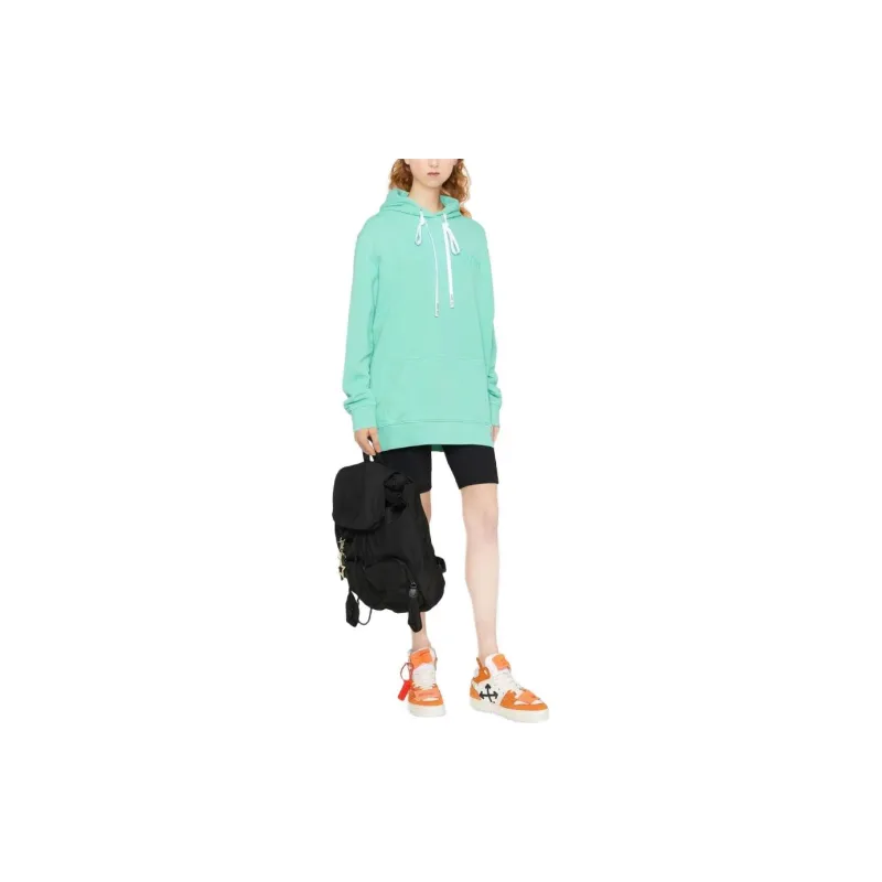 AUTRY Tonal Logo Print Hoodie-1