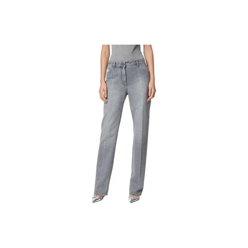VERSACE Medusa '95 Logo Patch Boyfriend Jeans-2