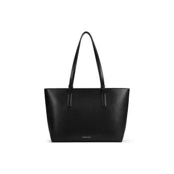 CHARLES&KEITH PU Shoulder Bag Extra Large Women's Noir Black