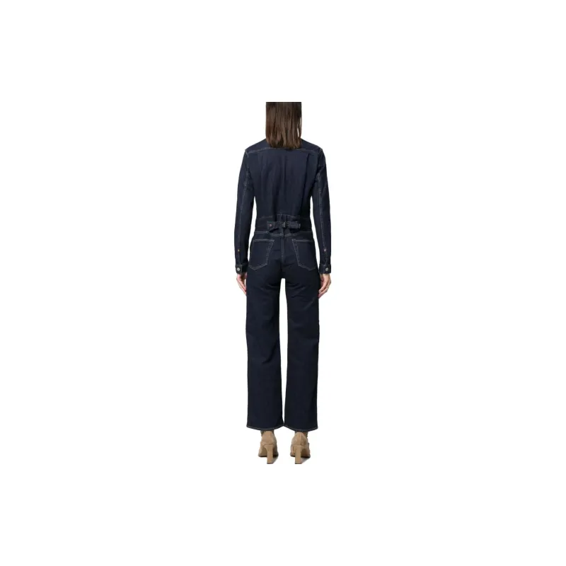 Ralph Lauren Rrl Long sleeved Denim Jumpsuit-2