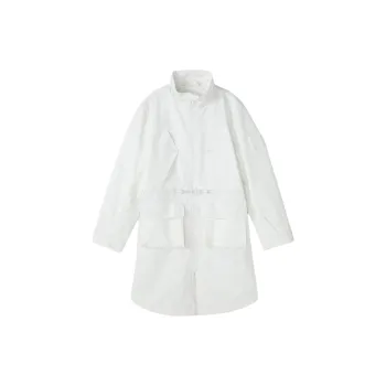 NORVINCY Outdoor Travel Double Zip Closure Mecha Hoodless Jacket Unisex