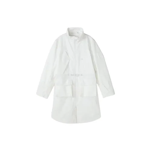 NORVINCY Outdoor Travel Double Zip Closure Mecha Hoodless Jacket Unisex