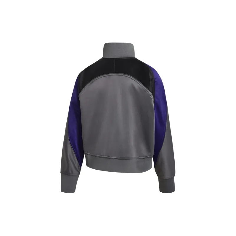 Adidas Stella McCartney Jackets Coats Women's Granite/Collegiate Purple/Black-2