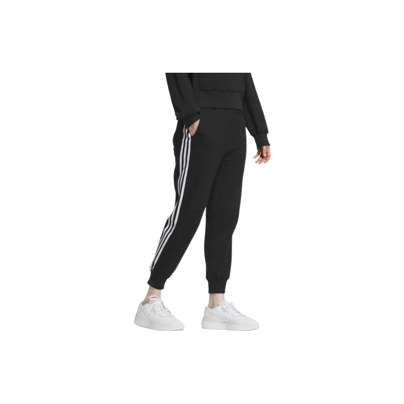 Adidas Knitted Sweatpants Women's Black-3