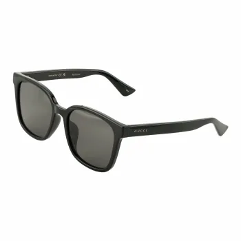 GUCCI Smoke Square Frame Sunglasses