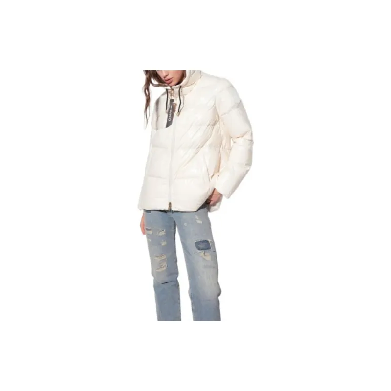 PINKO Puffer Jacket Women's White-2