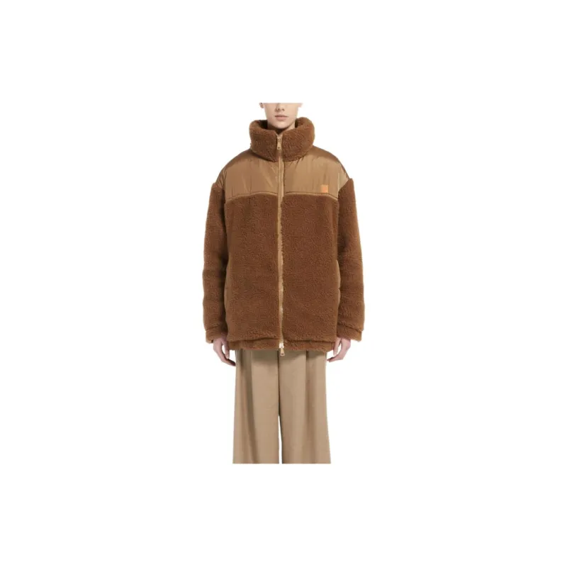 WEEKEND MaxMara Fleece Oversized Jacket-1