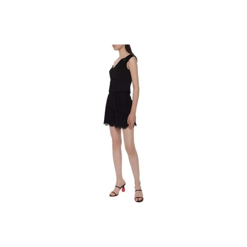 Rta Crop Tops Women's Black-2
