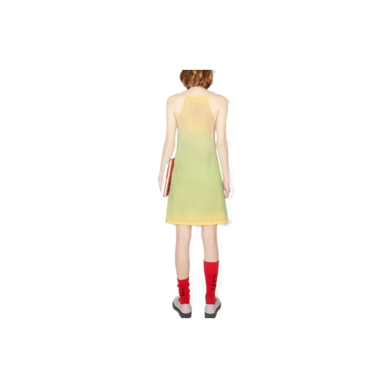 Acne Studios Slip Dresses Women's Yellow Brown-2