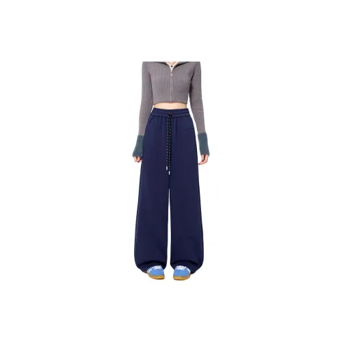 Wen Shan Casual Pants Women's Royal Blue Pants