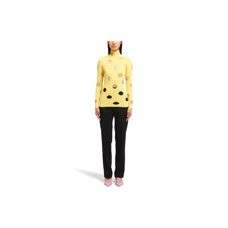 PRADA SS21 Sweater Women's Yellow-1