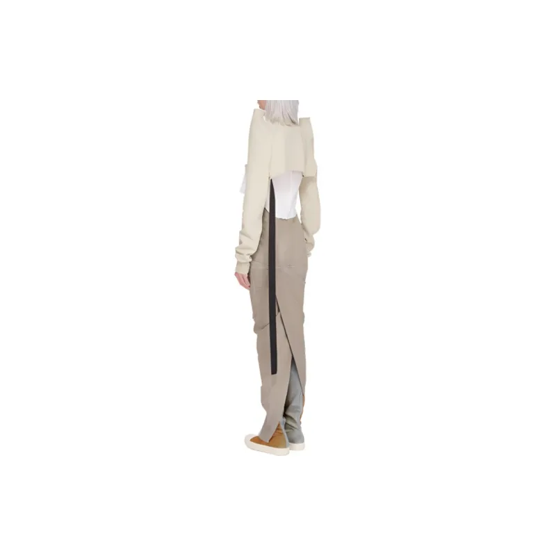 Rick Owens DRKSHDW Structured shoulders Cropped Sweatshirt-2