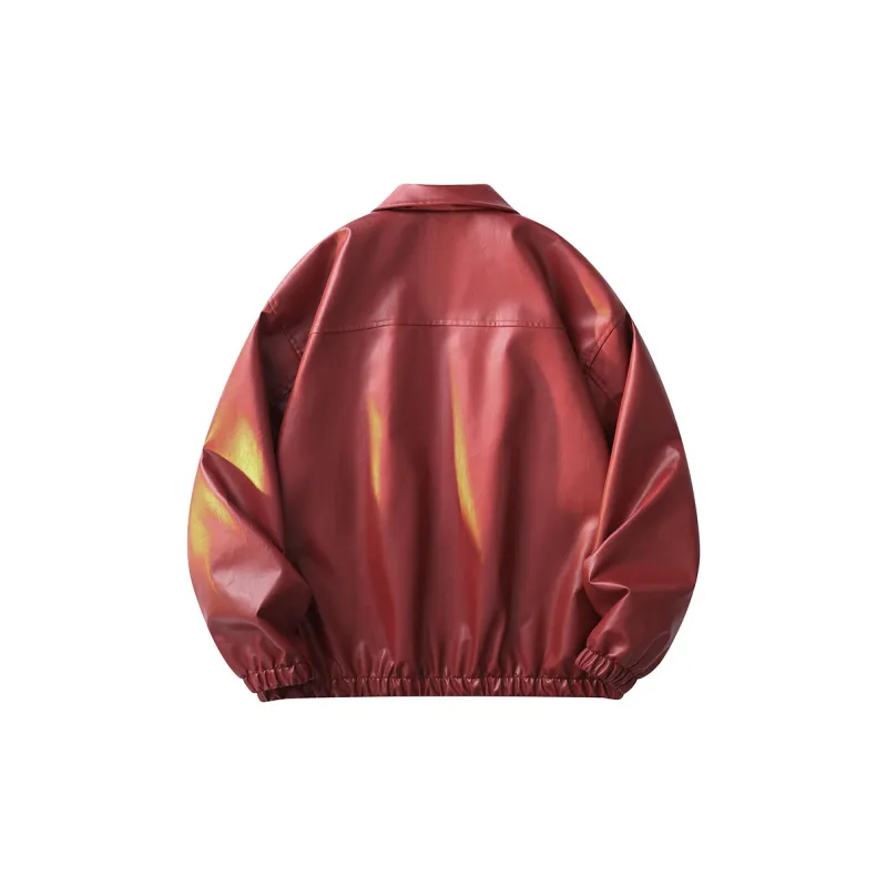 Kung Fu Panda Leather Jacket Unisex-13