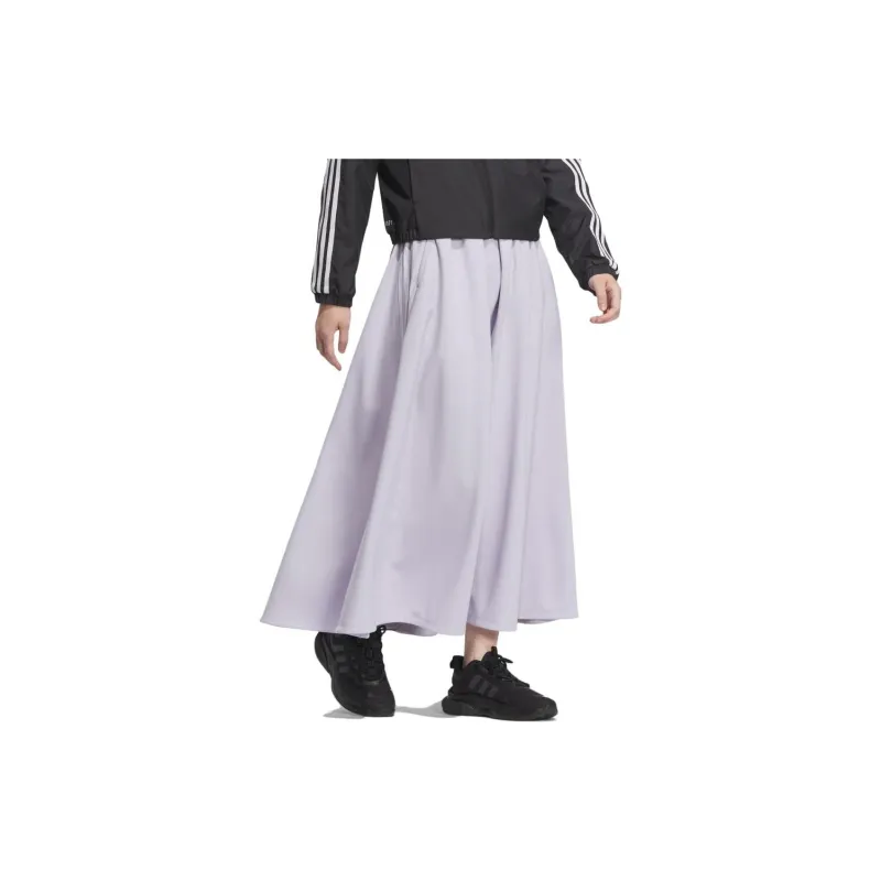 Adidas Casual Long Skirts Women's Purple-1