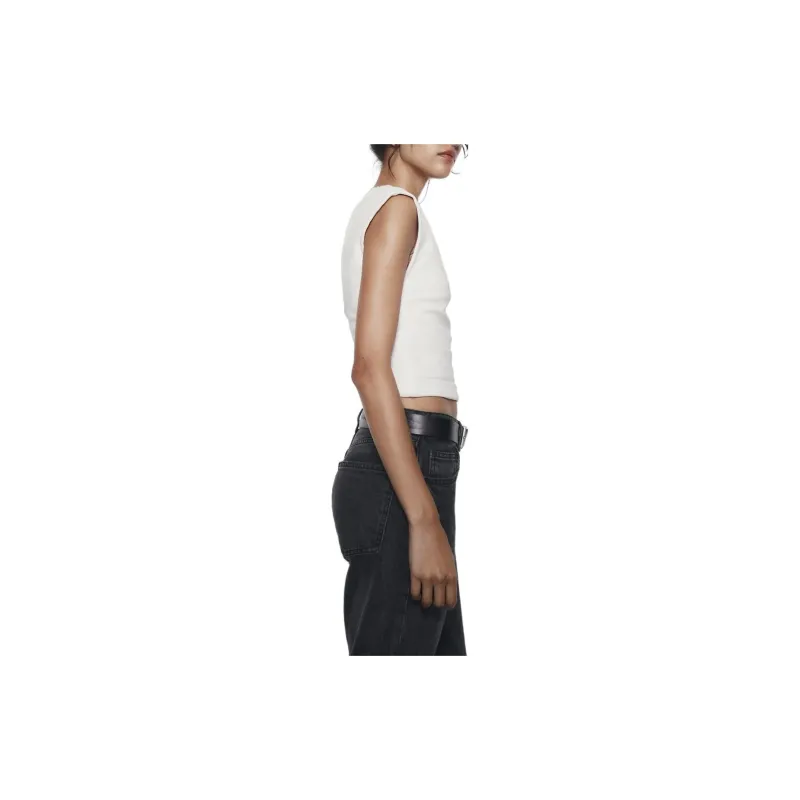 ZARA T-Shirts Women's White-2
