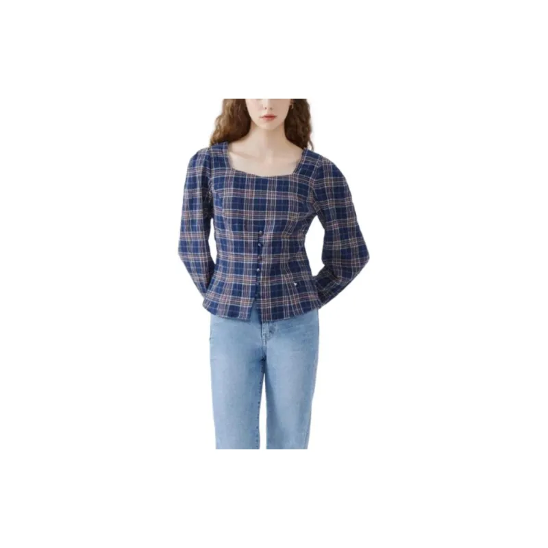 GUESS Shirts Women's Dark Blue-2