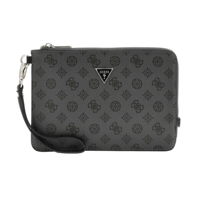GUESS Polyurethane Clutch Men's Black-0
