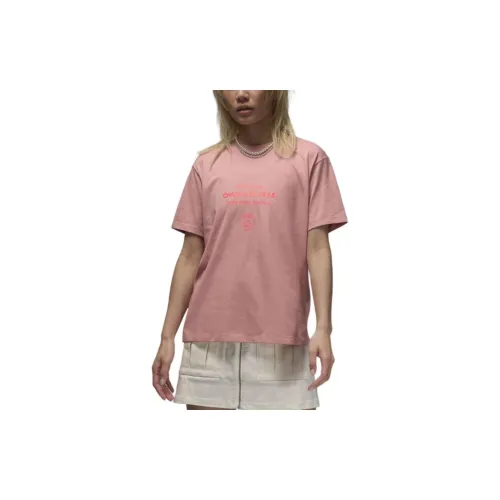 Jordan Paris Saint-Germain T-Shirts Women's Rusty Pink