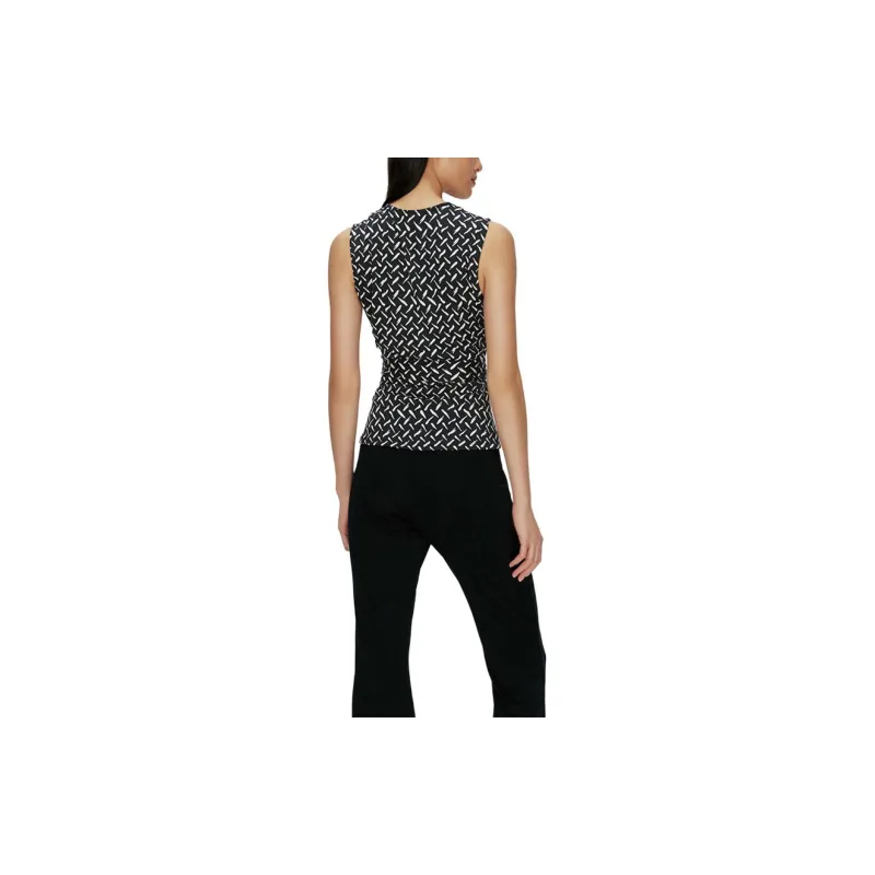 DVF Diane Von Furstenberg Rachael Graphic-print Wrap Top-2