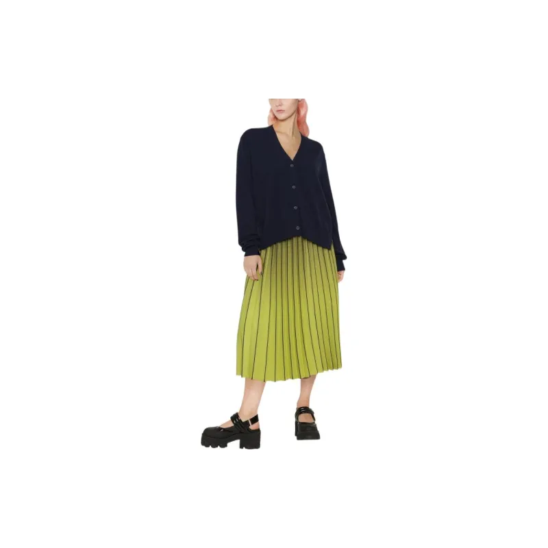MARNI Cashmere Sweaters Women's Navy Blue-1