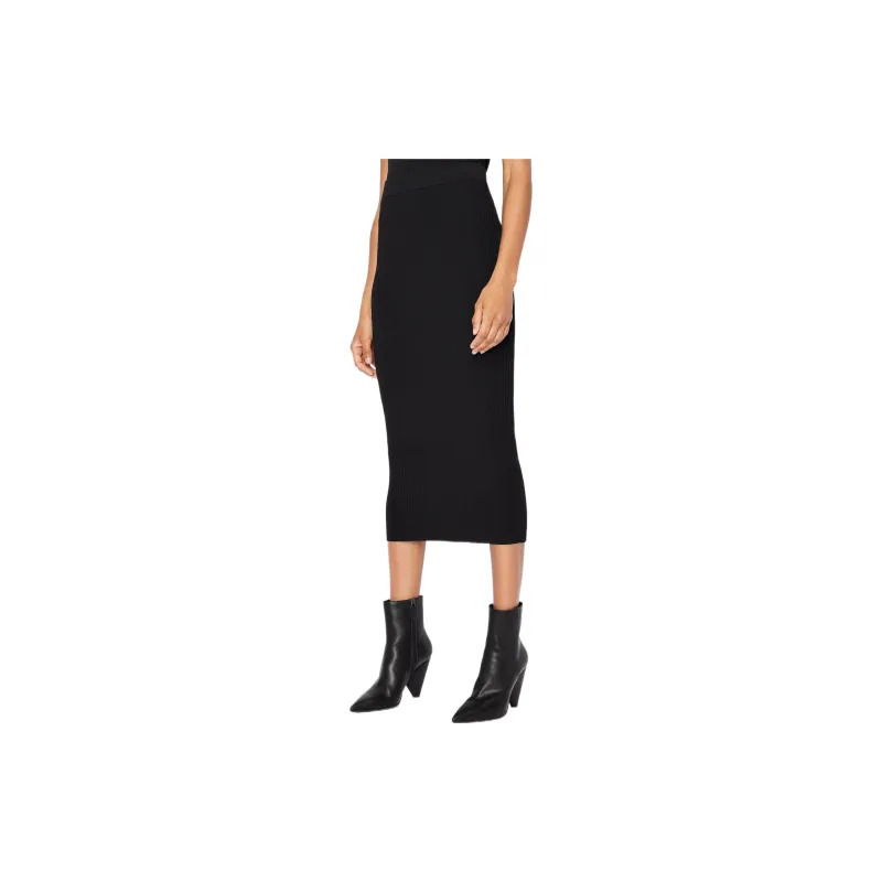 ARMANI EXCHANGE Casual Long Skirts Women's Black-3