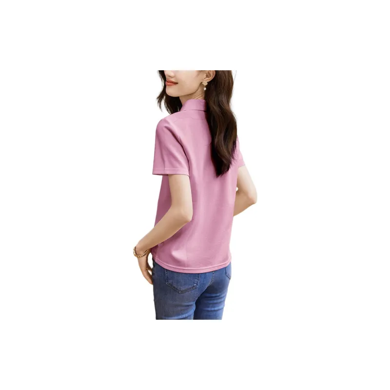 Mo Han Yi Mei T Shirt Women's Pink-1