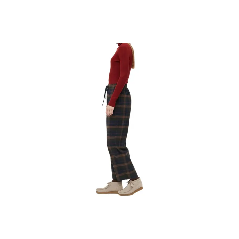 UNIQLO FW22 Casual Pants Women's Dark Brown-3