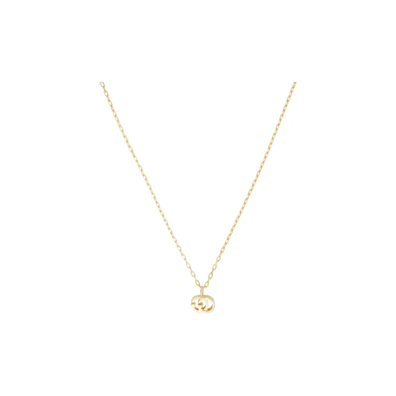 GUCCI 18K Gold Running Necklace Women's-1