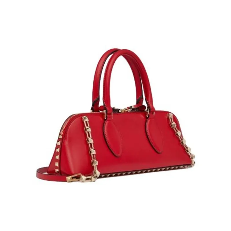 Valentino Garavani Rockstud East West Zip Up Tote Bag-1