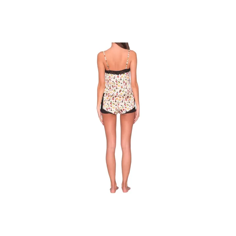 Fleur Du Mal Charlotte Lace Tap Shorts-2