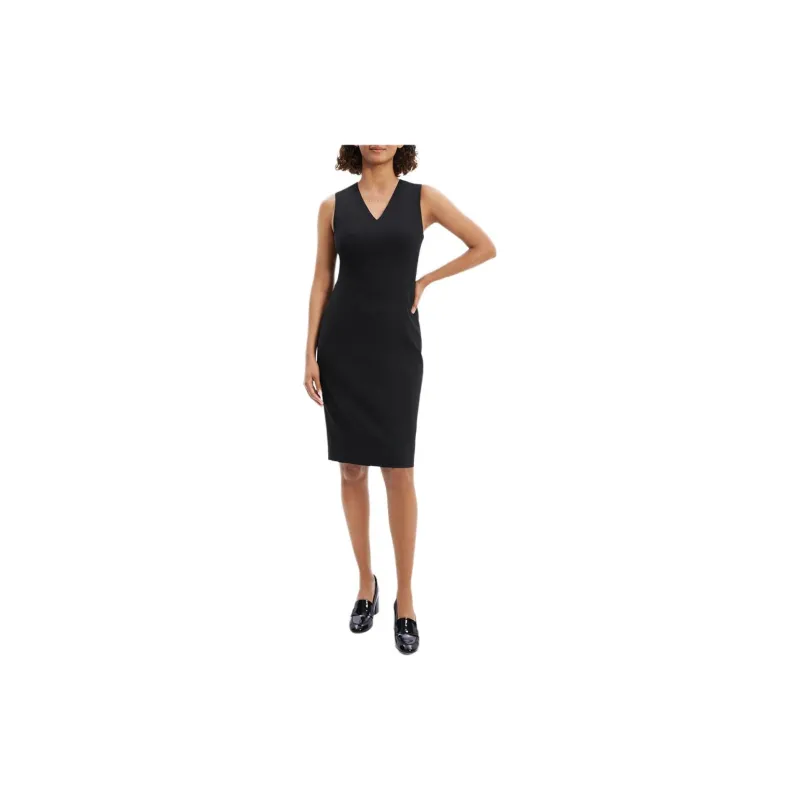 THEORY Sleeveless Dress Women's Black-1