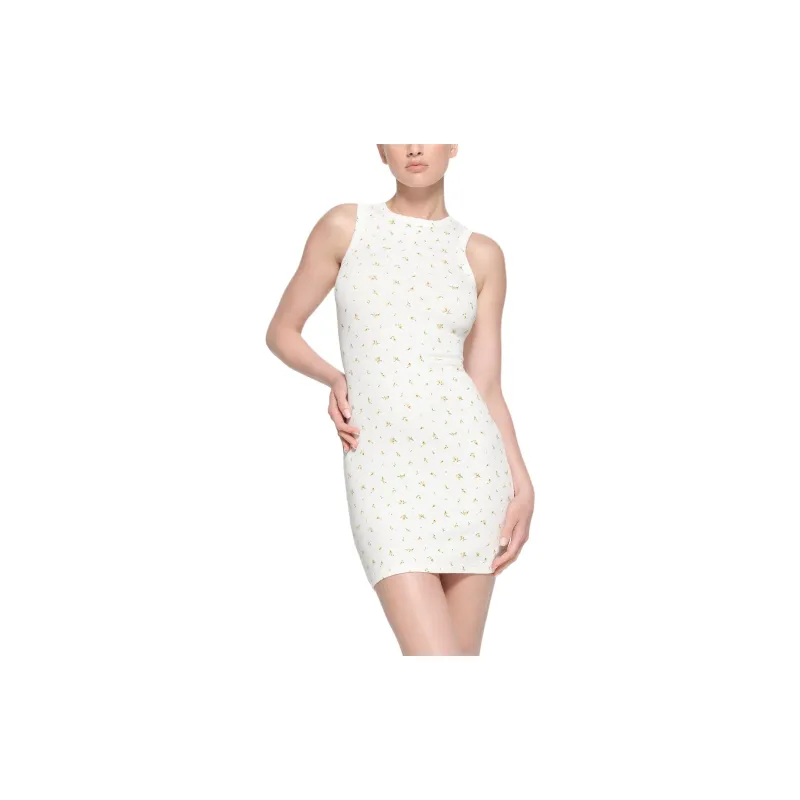 Skims Sleeveless Dresses Women's MARIGOLD ROSEBUD PRINT-1