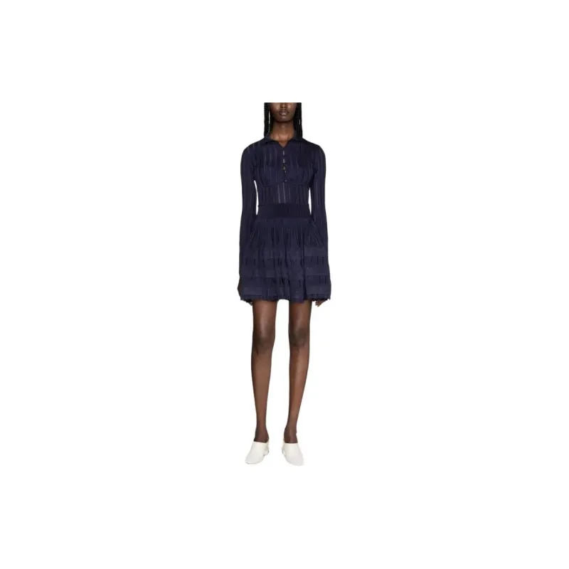 Alaia Long Sleeved Knitted Cropped Cardigan-2