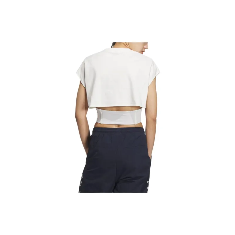 Adidas T Shirt Women's Bright White-3