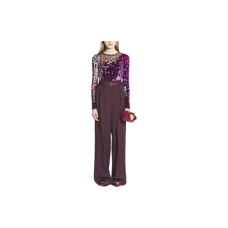 Lanvin Semi Sheer Crewneck Top-1