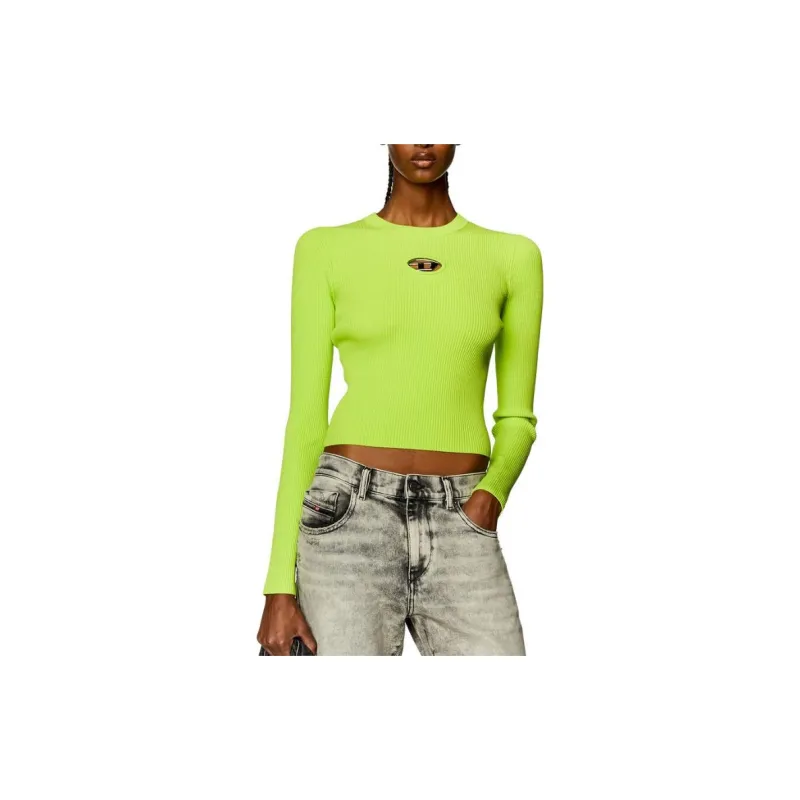 DIESEL M Valary Knit Shirt 'Green'-1