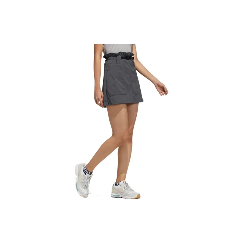 Adidas Casual Short Skirts Women's Dark Gray-4