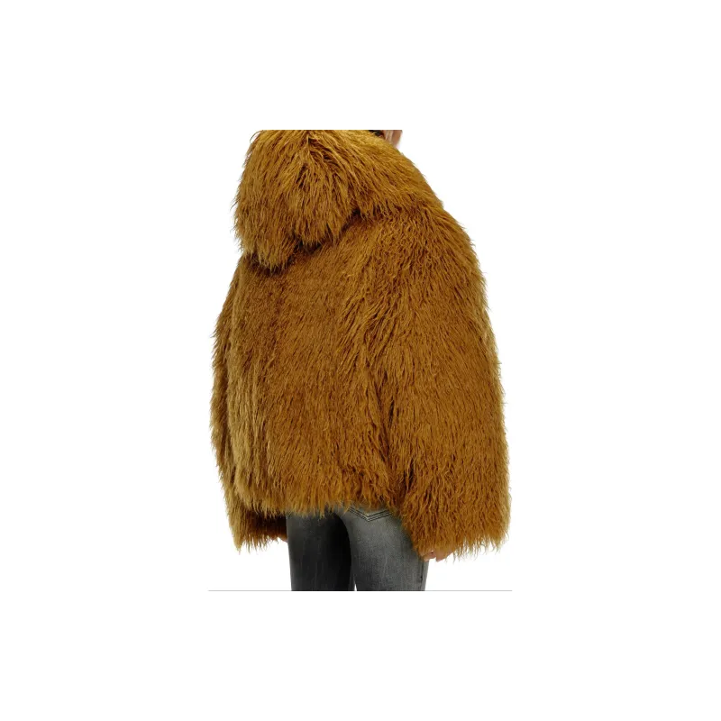 DIESEL W ASABI Faux fur Jacket-4