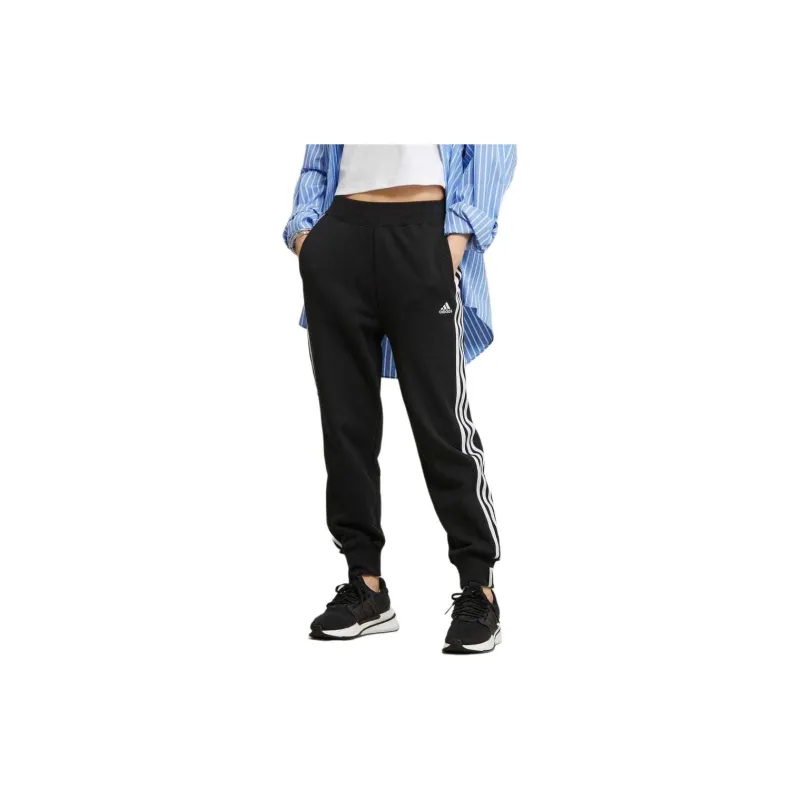 Adidas Knitted Sweatpants Women's Black-4