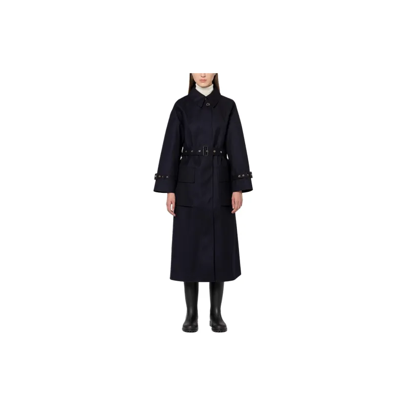 MACKINTOSH SS24 Trench Coat Women's Midnight Blue-1
