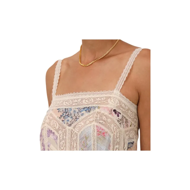 Zimmermann Halliday Lace Trim Slip Dress-4