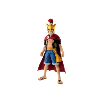 BANPRESTO Monkey D. Luffy Glass Factory Ichiban Kuji One Piece Dressy Island Arc Grand Prize Luffy Scale Figures