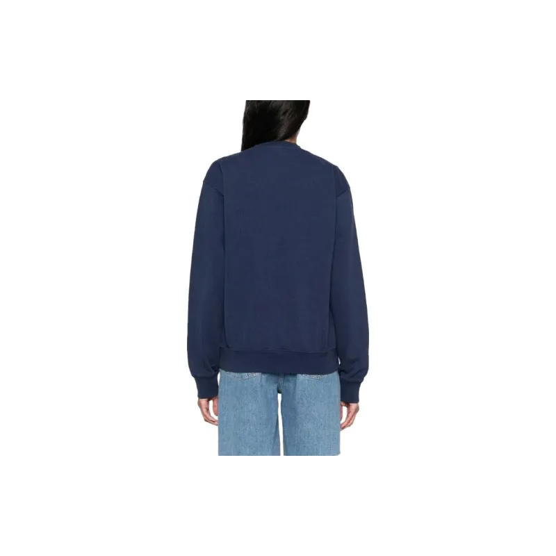 SPORTY & RICH Regal Logo print Cotton Sweatshirt-2