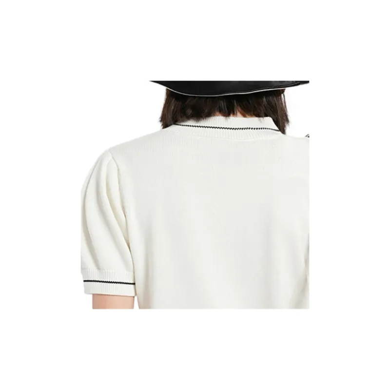 BESIONIA SS24 T Shirt Women's Ecru-3