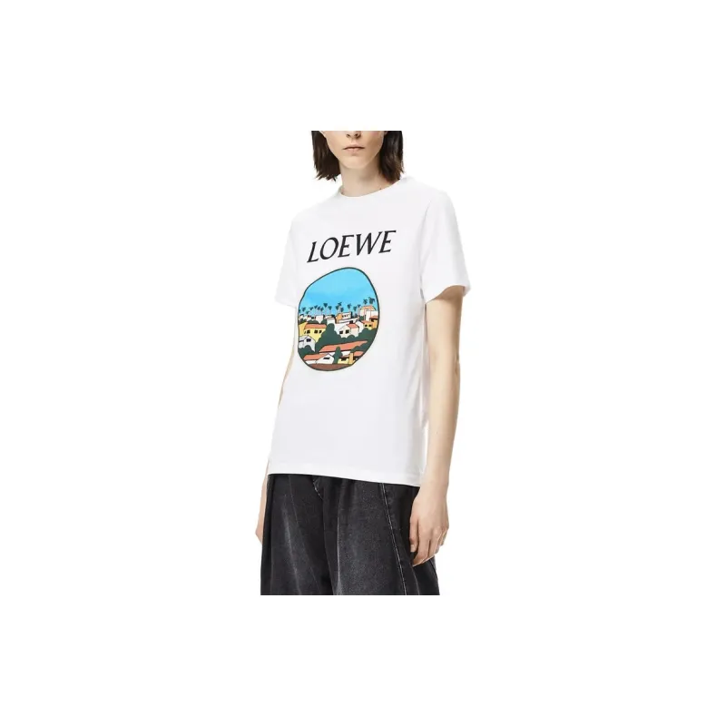LOEWE T Shirts Women's White-3