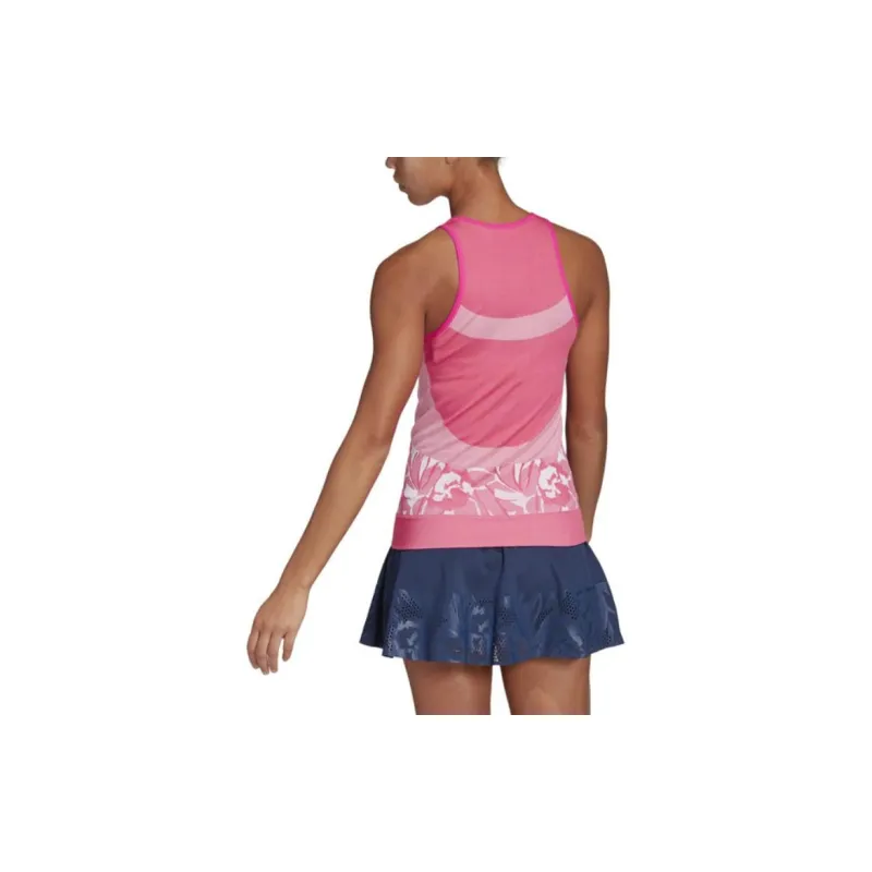 Adidas Sleeveless Sports Shirts Women's Pink-3