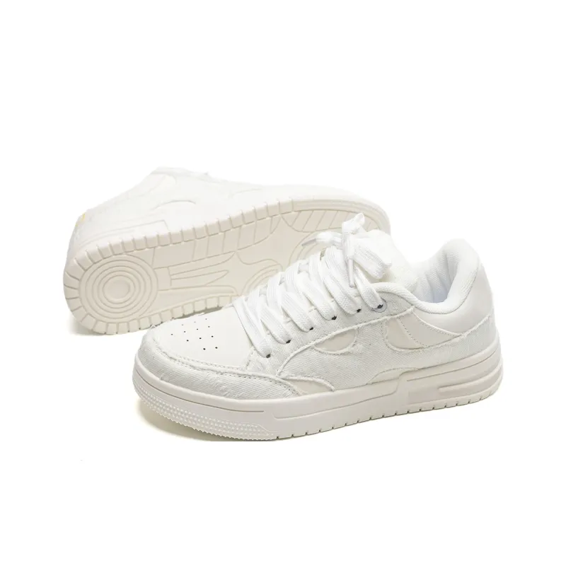 Anime Story Slip Resistant, Abrasion Resistant, Lightweight, Breathable Low Top Skateboard Shoes Unisex Mismatched-14