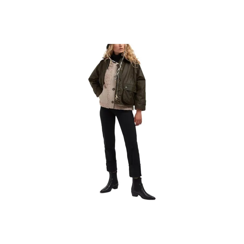 BARBOUR Jackets Women's Olive Green-1