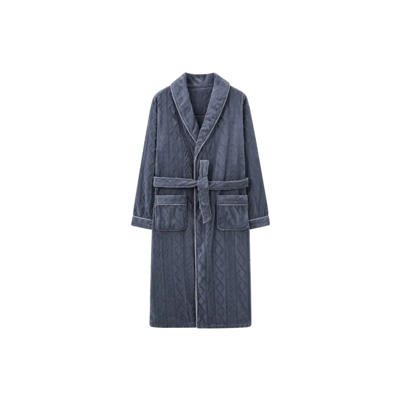 Huggy Kissy Men Bath Robes-3