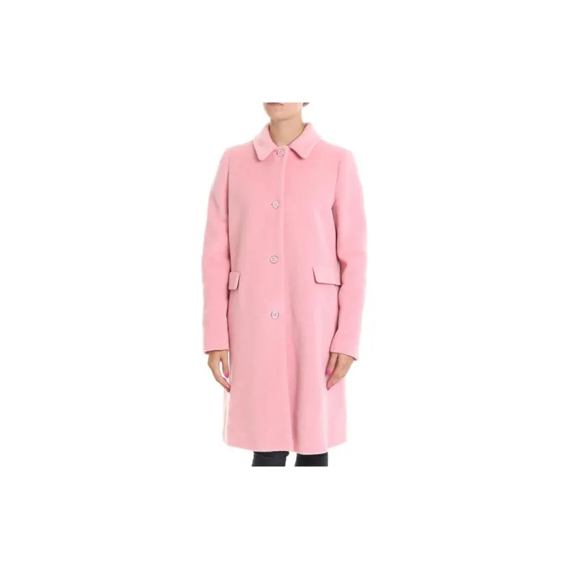 EMPORIO ARMANI Coats Women's Pink-1
